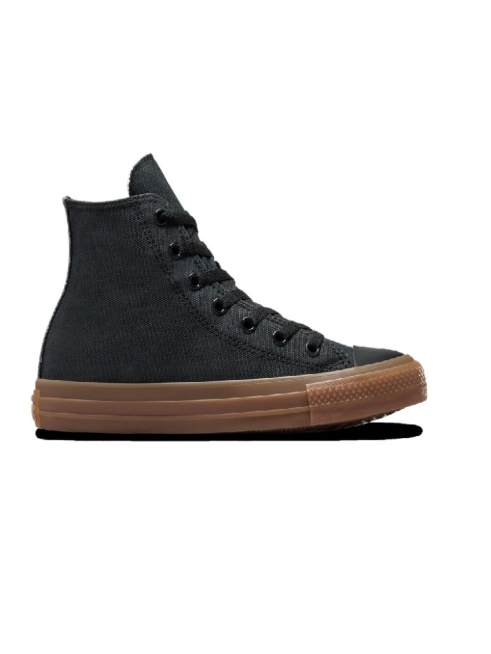 Converse Unisex Child Chuck Taylor All Star High QL Shoes, Black/Brown, 3